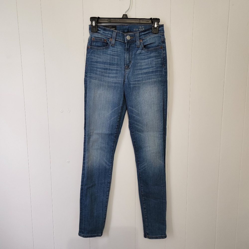 J. Crew high rise skinny jeans